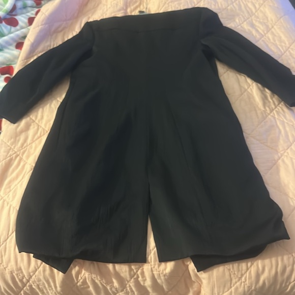 Poleci Black long jacket  Dress Size Small Medium Sz 6.🎉 - Picture 16 of 17